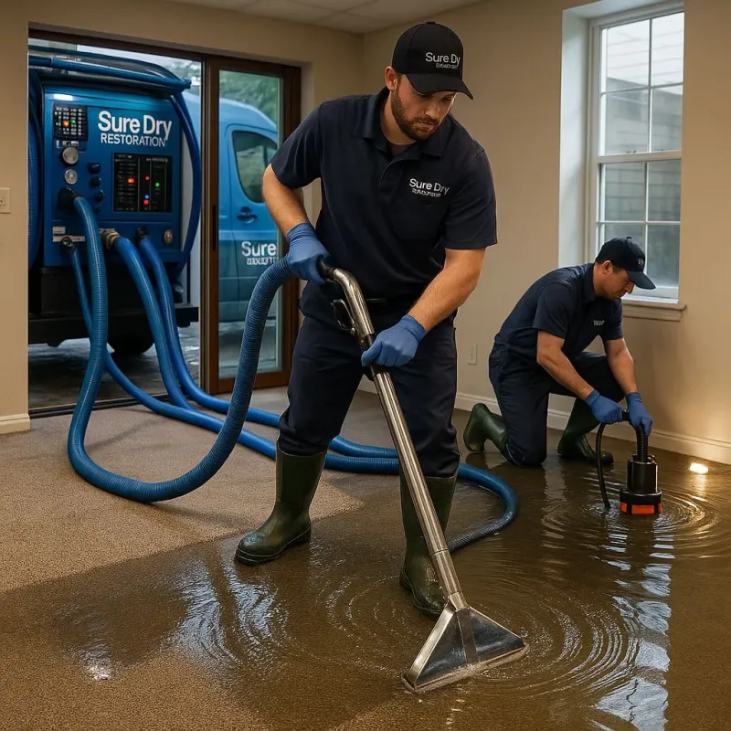 Water Extraction and Removal process in Clinton, ME